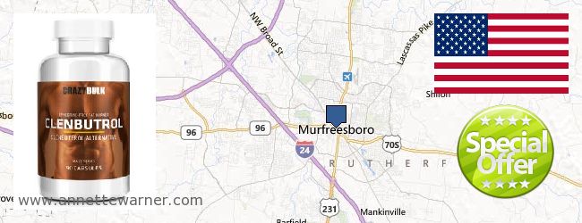 Purchase Clenbuterol Steroids online Murfreesboro TN, United States