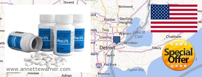Purchase Phen375 online Detroit MI, United States