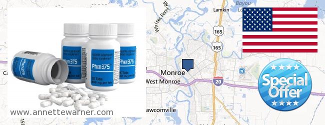 Where to Purchase Phen375 online Monroe LA, United States