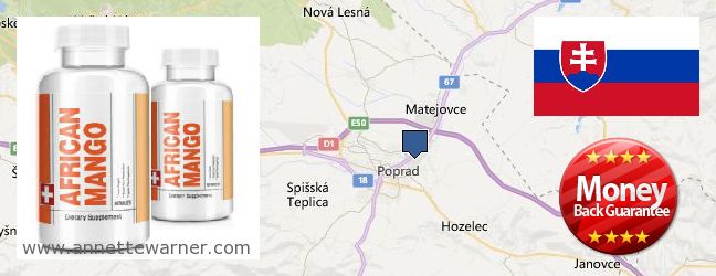 Buy African Mango Extract Pills online Poprad, Slovakia