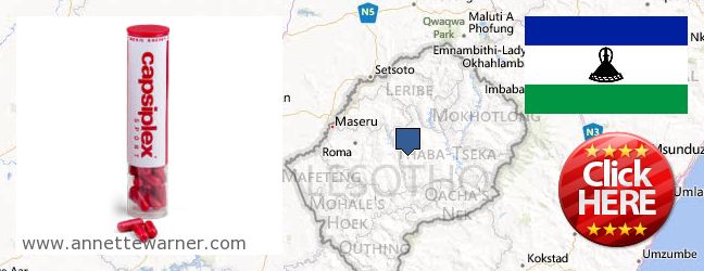 Var kan man köpa Capsiplex nätet Lesotho