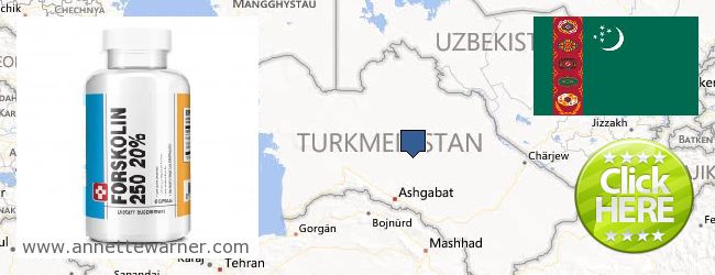 Var kan man köpa Forskolin nätet Turkmenistan