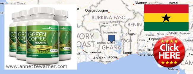 Jälleenmyyjät Green Coffee Bean Extract verkossa Ghana