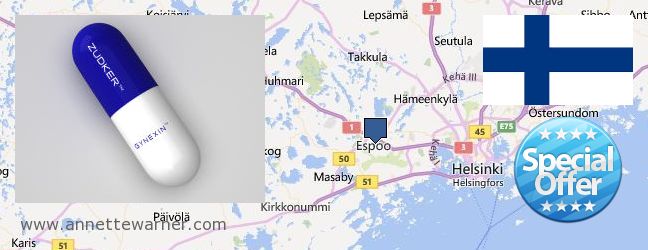 Where to Buy Gynexin online Espoo, Finland