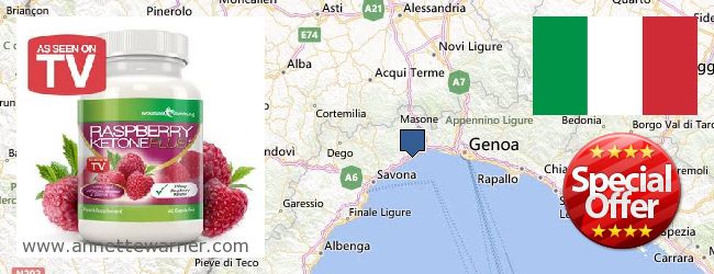 Buy Raspberry Ketones online Liguria, Italy