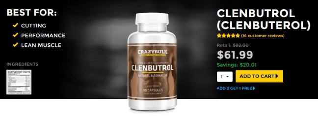 Where to Purchase Clenbuterol Steroids in Clare